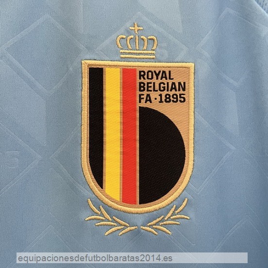 Nuevo Tailandia 2ª Camiseta Belgica 2024 Azul Baratas
